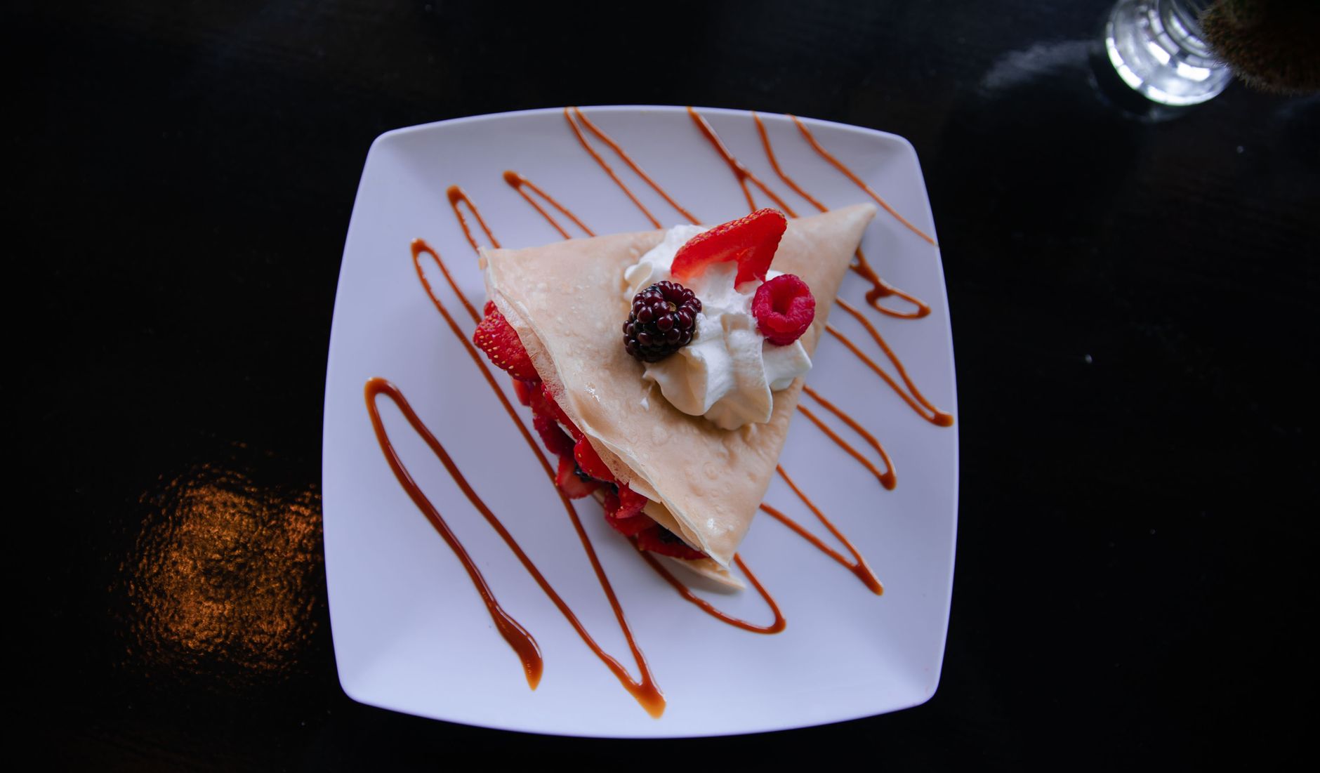 Creamy Strawberry Crepes