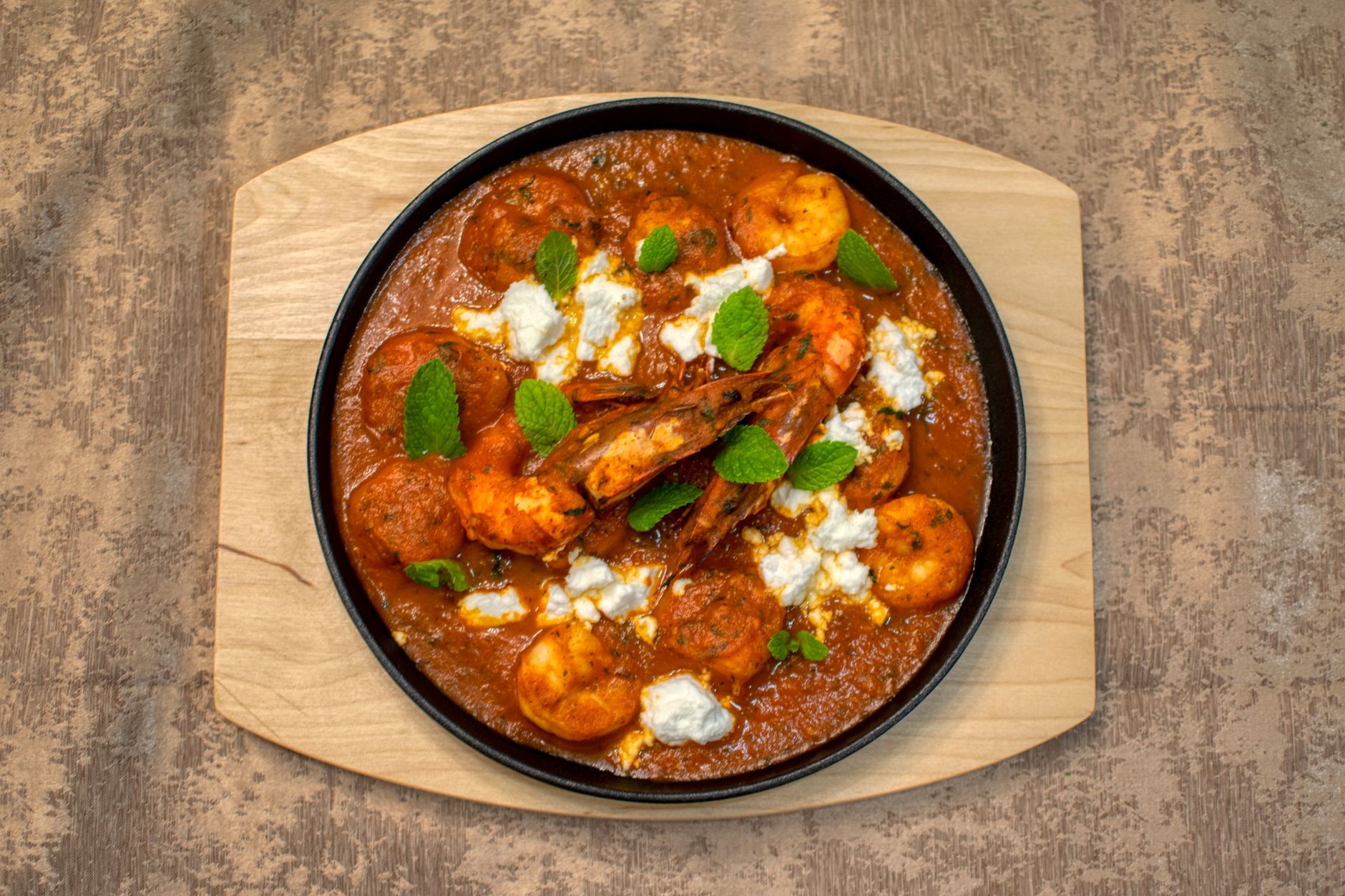 Garides Saganaki