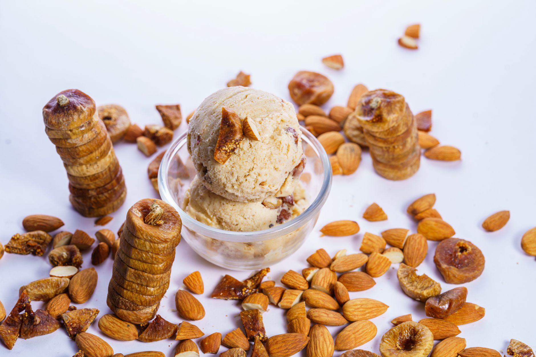 Almond Butter Swirl Ice Cream