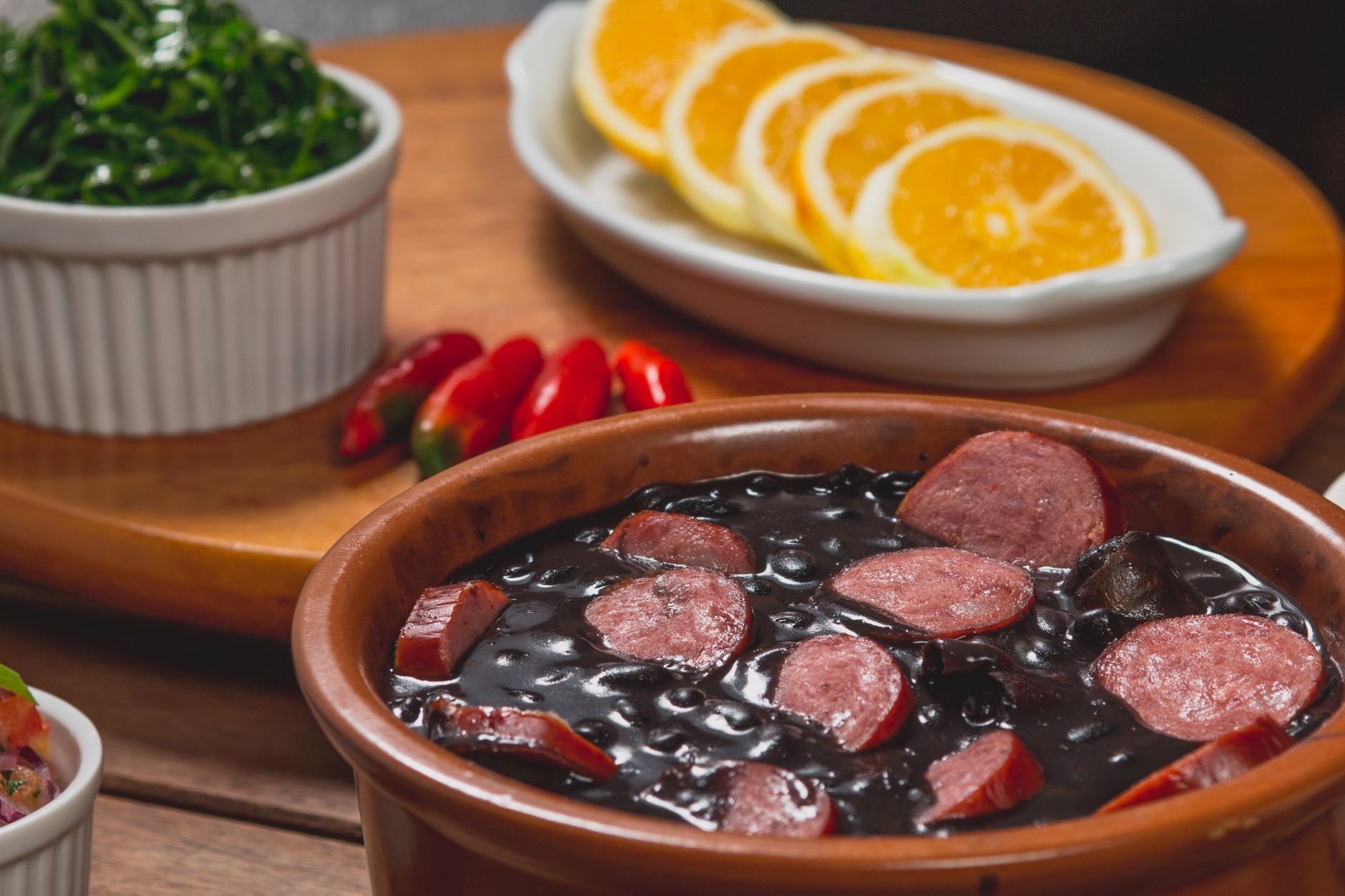 Bean & Sausage Hotpot