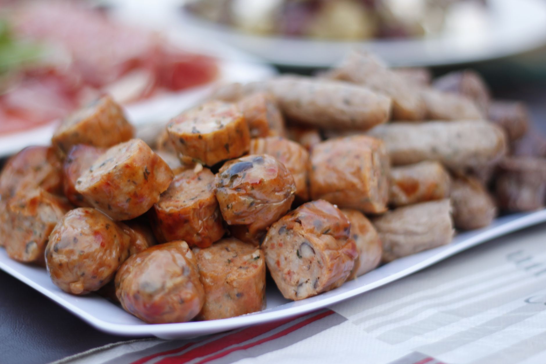 Meatballs Sausage Dinner
