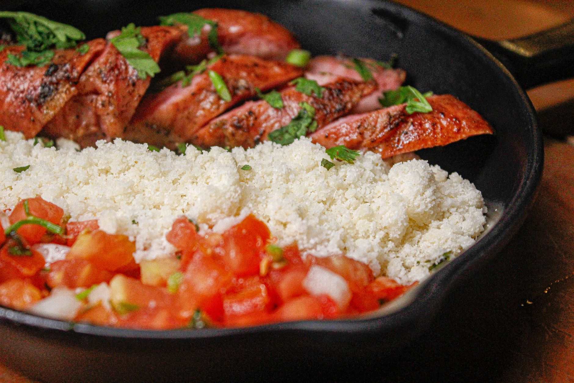 Creamy Salsa Chicken Skillet