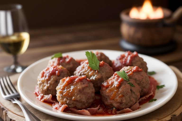 Twisted Italian Meatballs