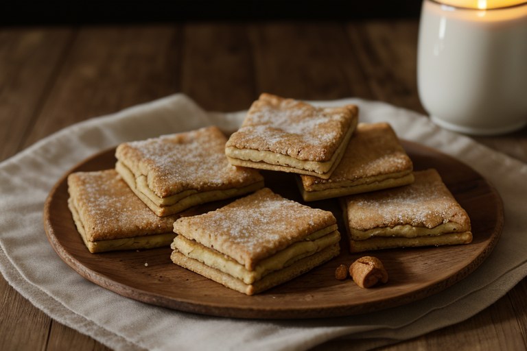 Lime & ginger bars