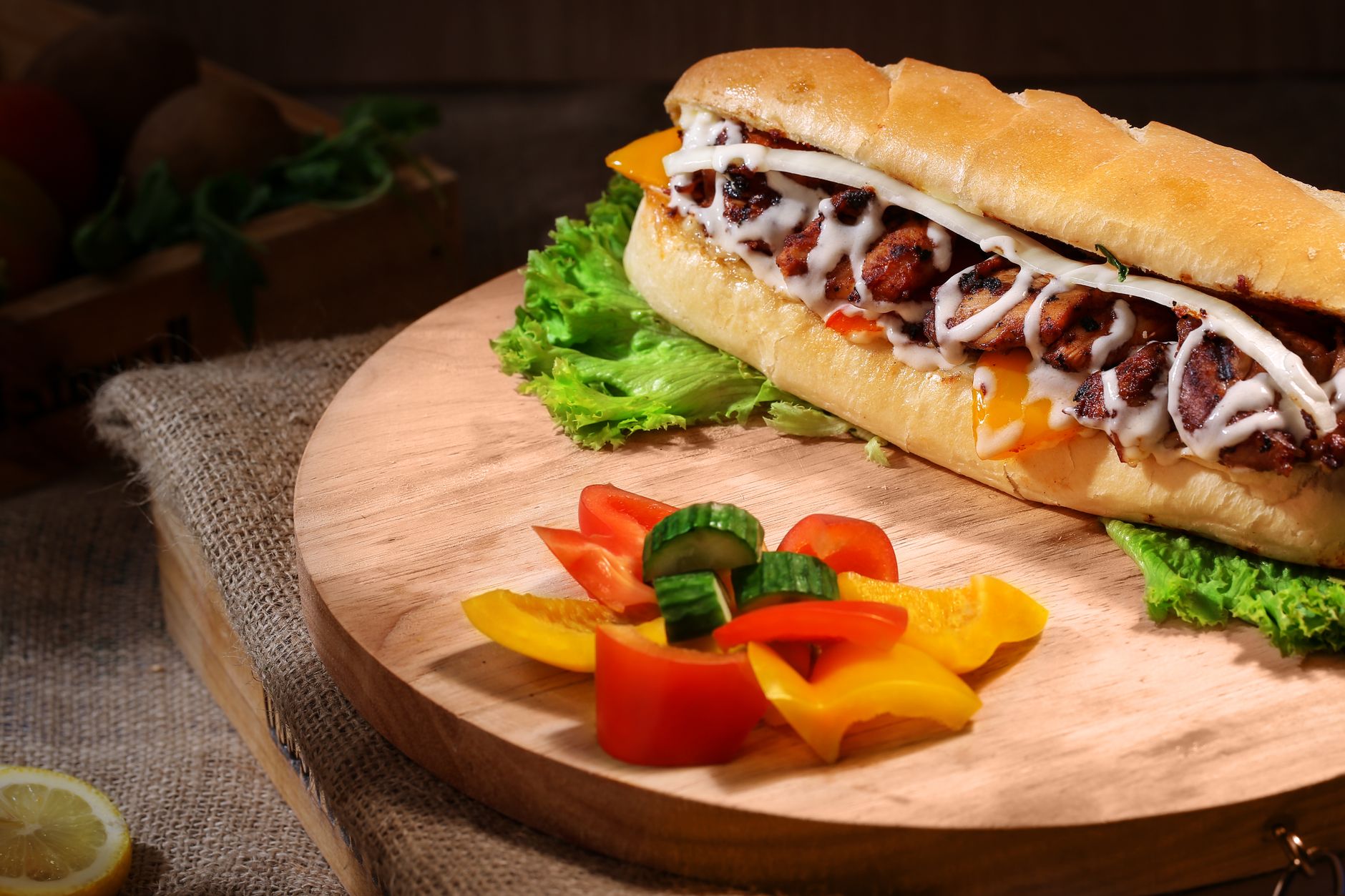 Grilled Sub Sandwich