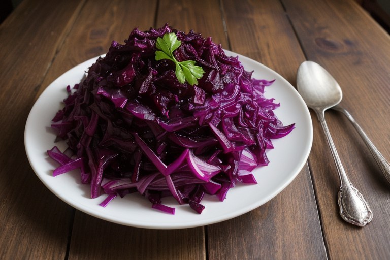 Beetroot & red cabbage sauerkraut