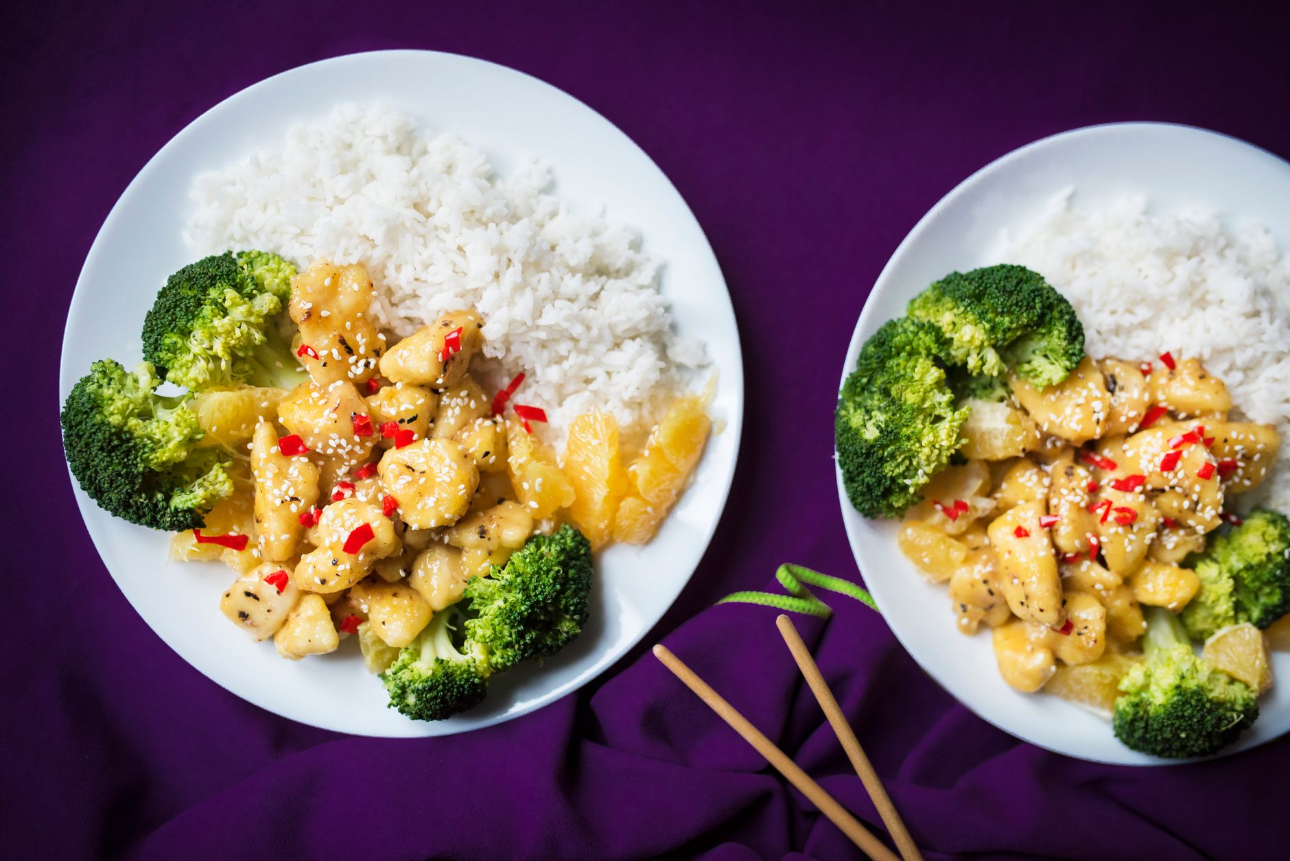 Sheet Pan Sweet and Sour Chicken