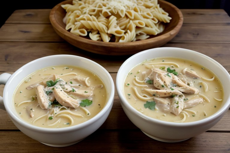 Creamy Chicken Thighs & Noodles