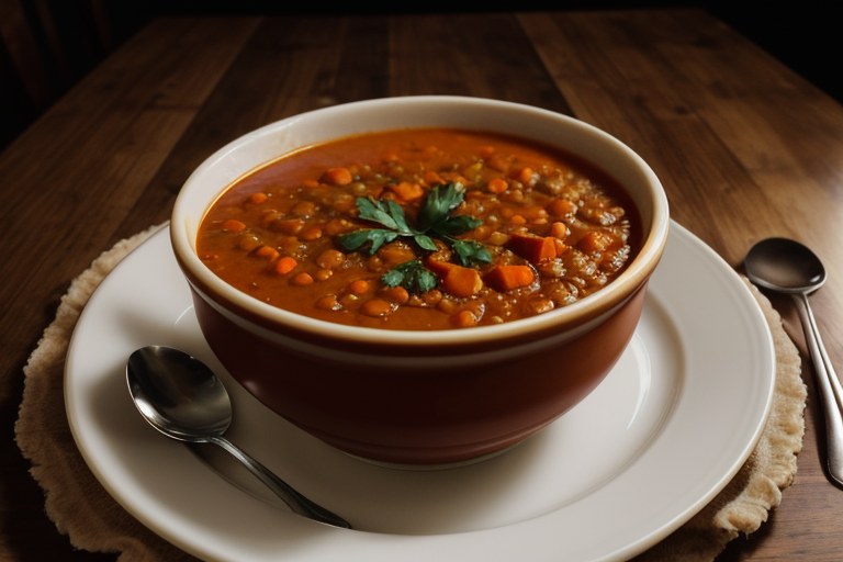 Tomato Lentil Soup
