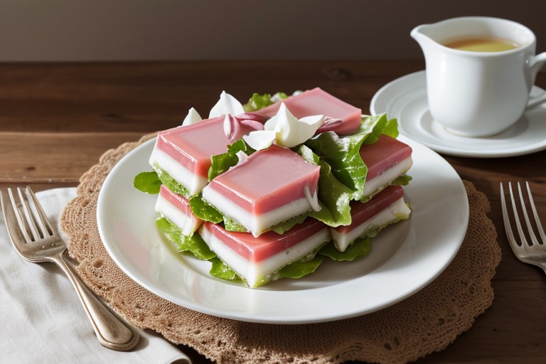 Seven-Layer Gelatin Salad