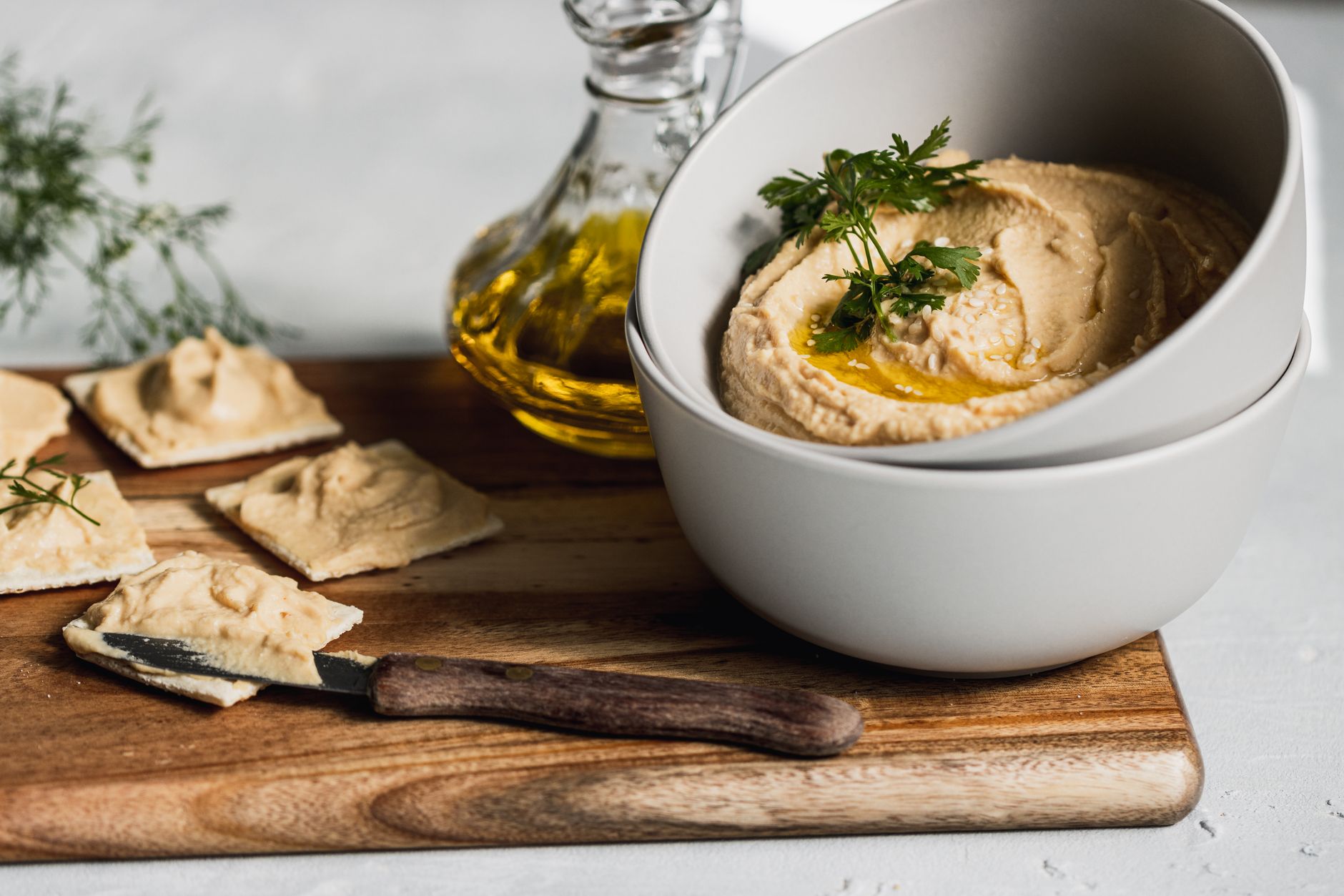 Mediterranean Hummus Bowls