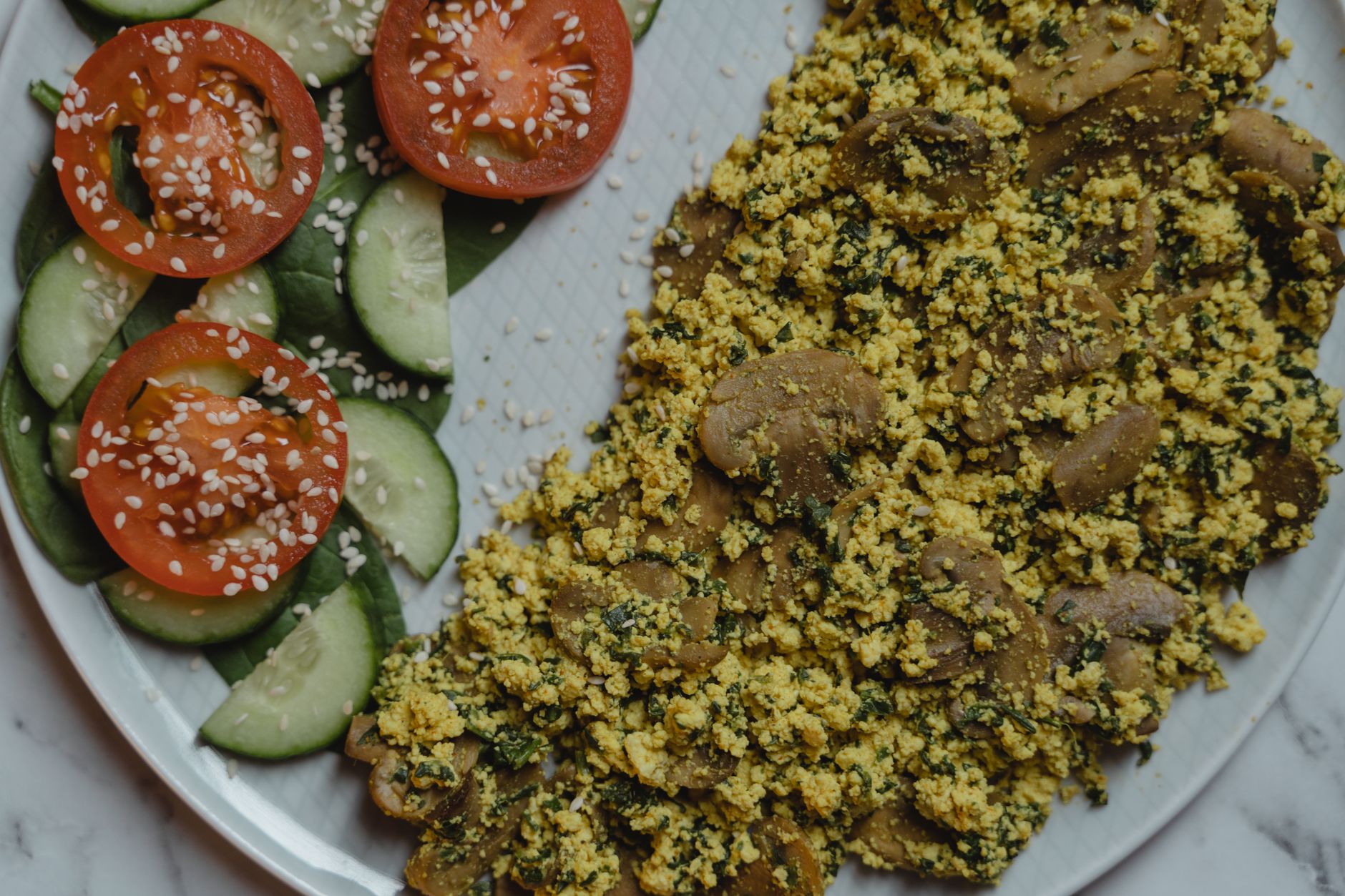 Southwest Tofu Scramble