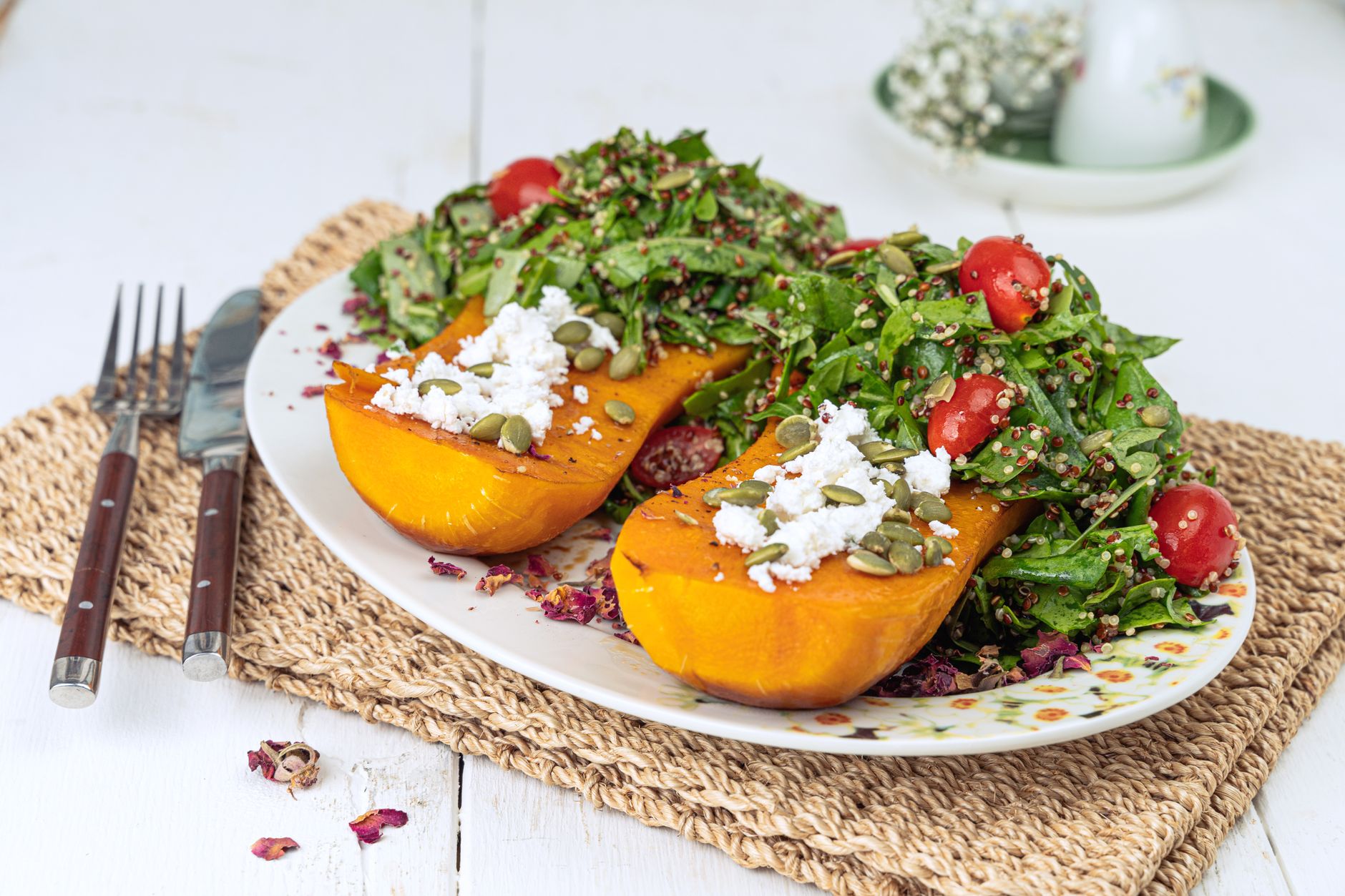Stuffed Butternut Squash Recipe