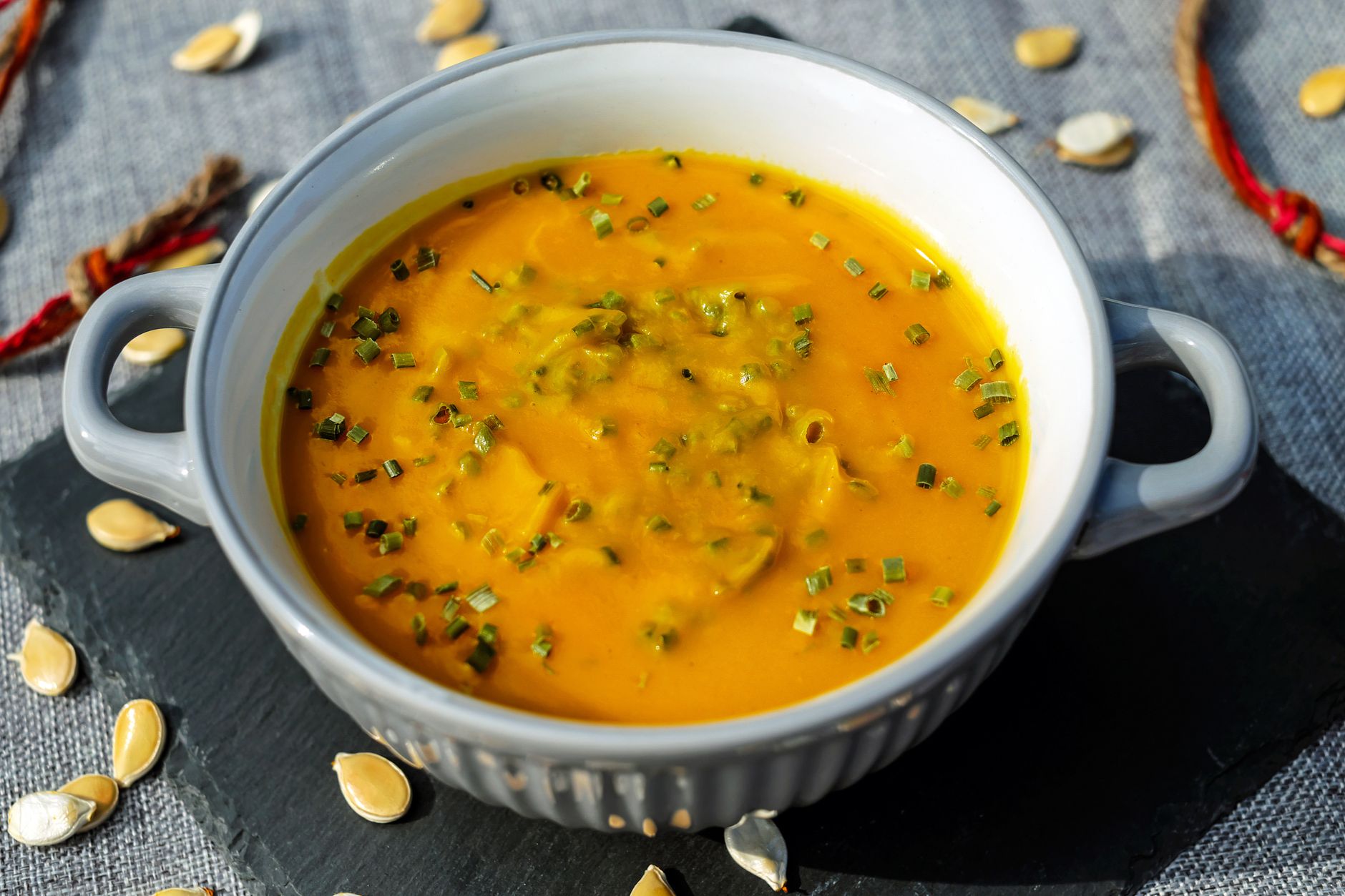 Thai pumpkin soup