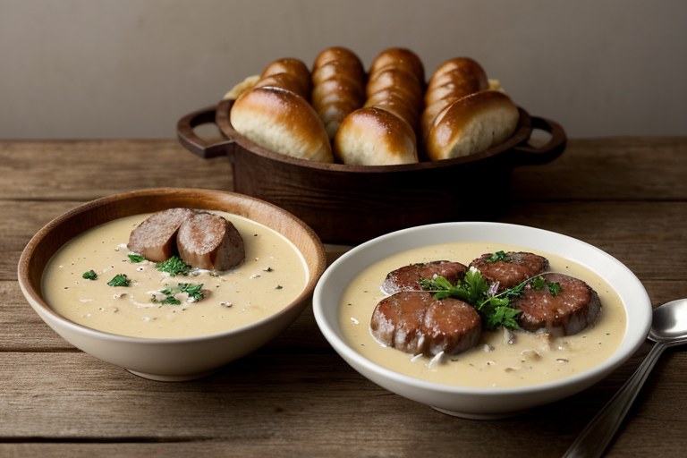 Cheesy Bratwurst