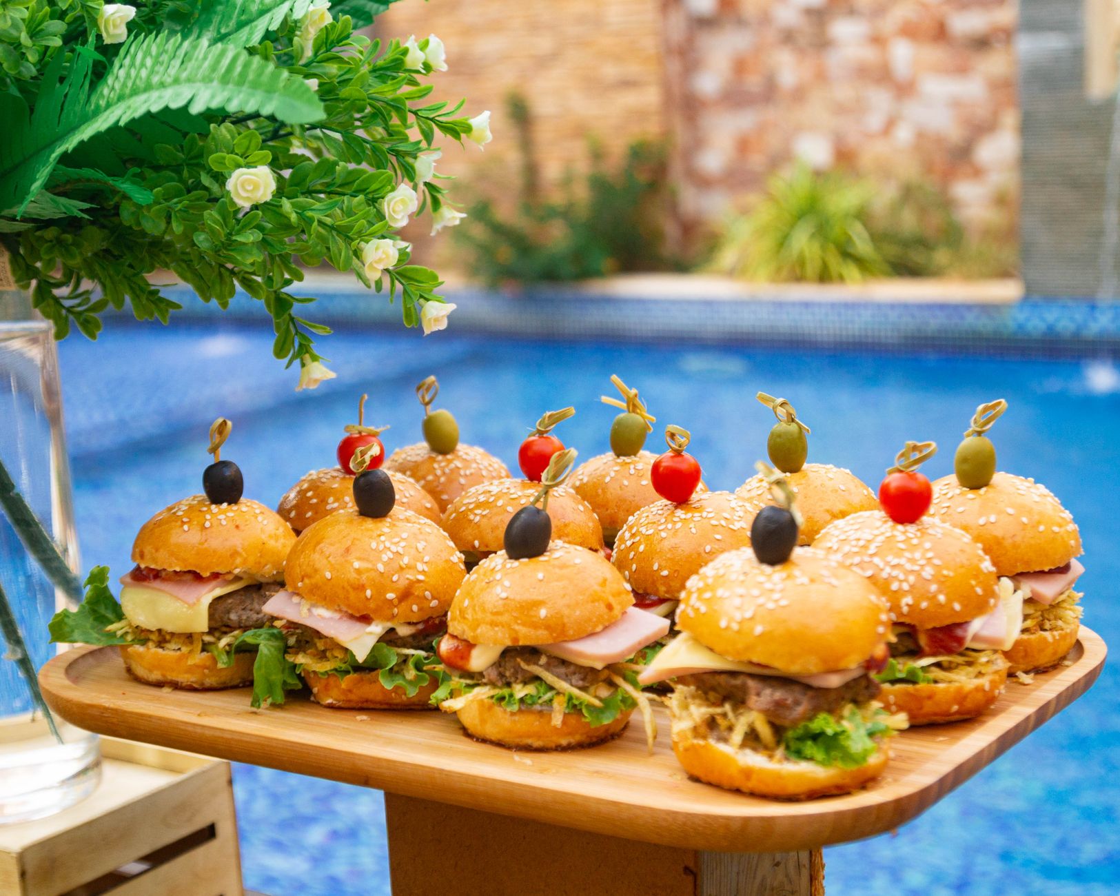 Grilled Ham Burgers