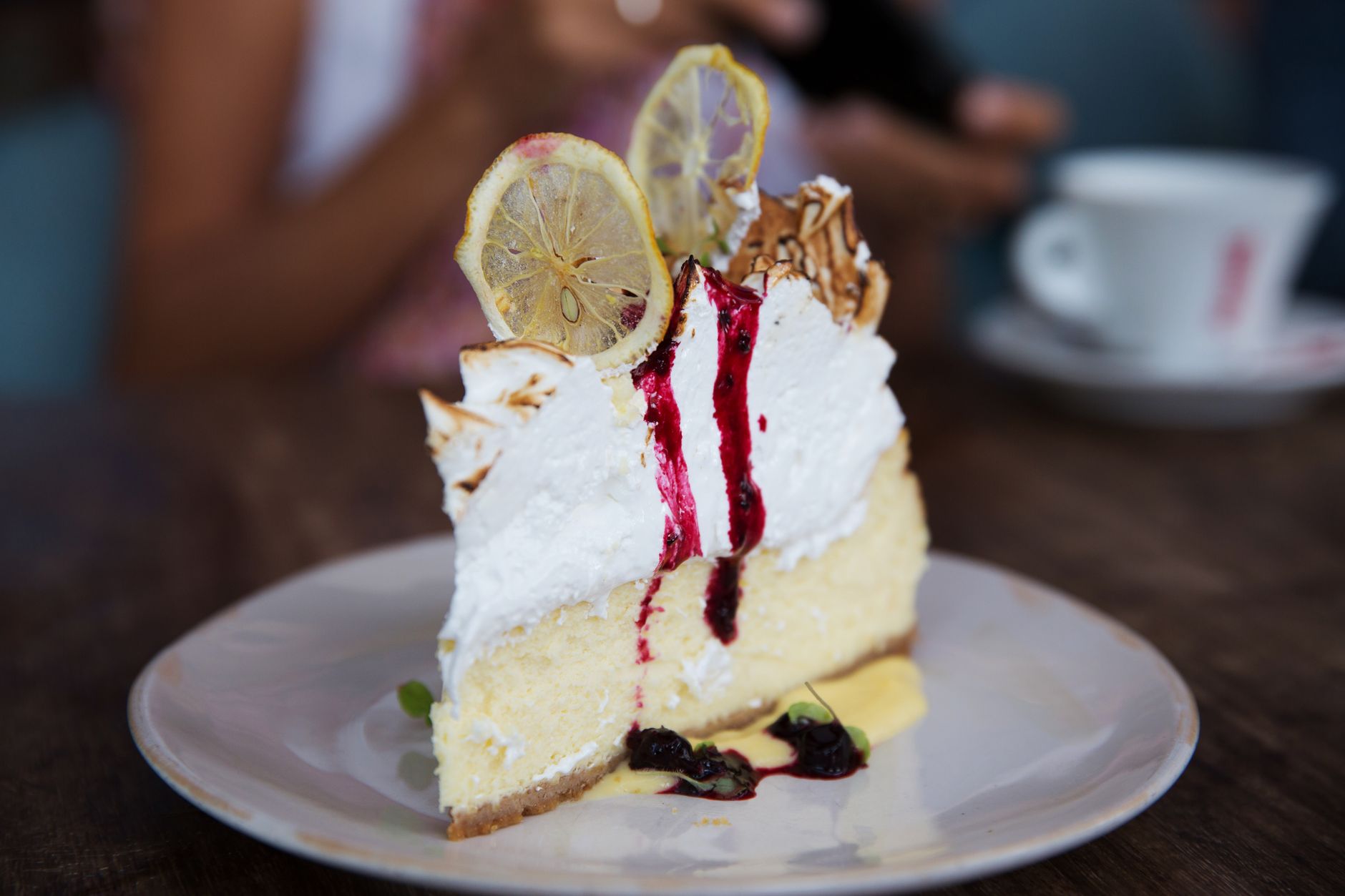 Lemon Meringue Angel Cake