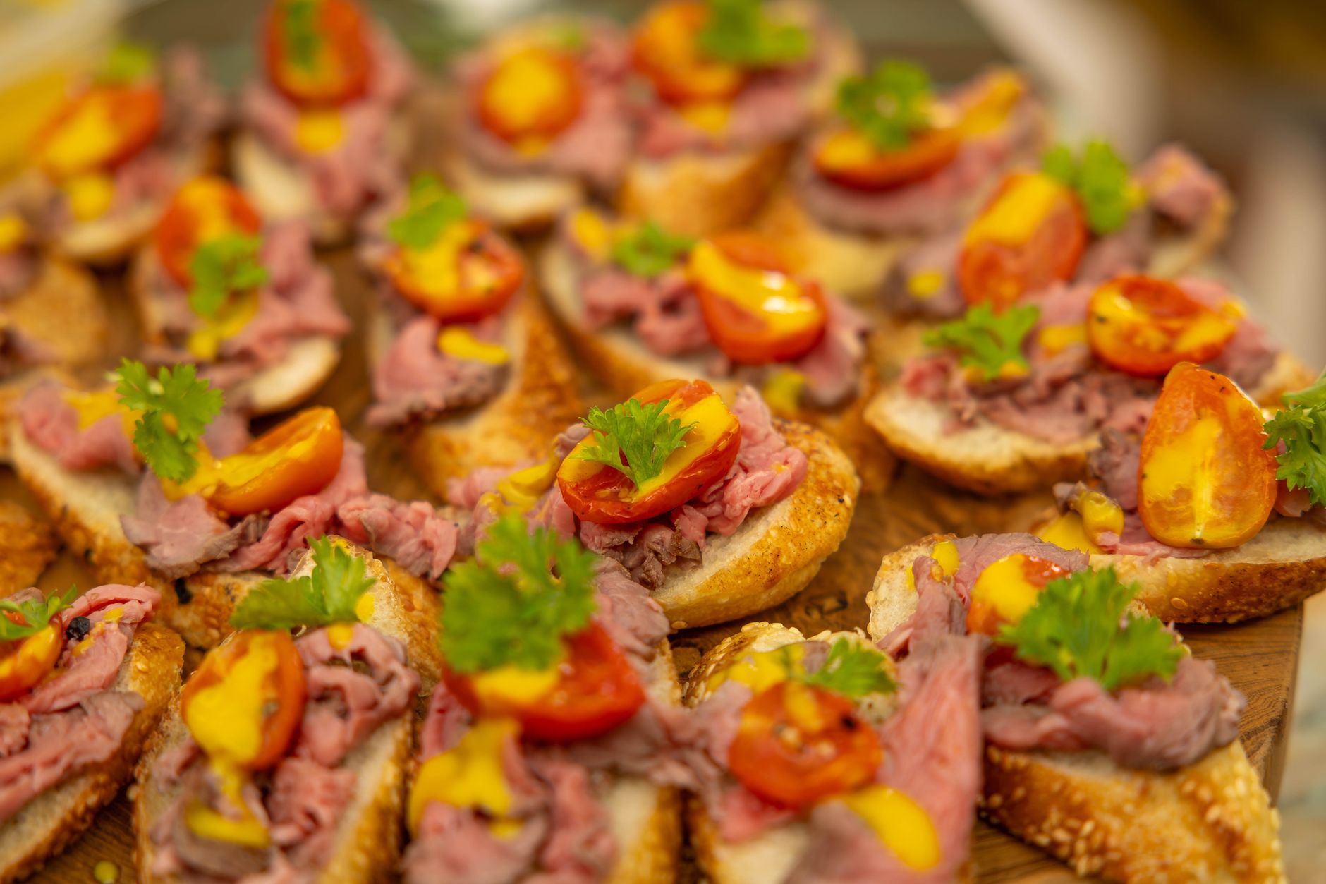 Flank Steak Crostini